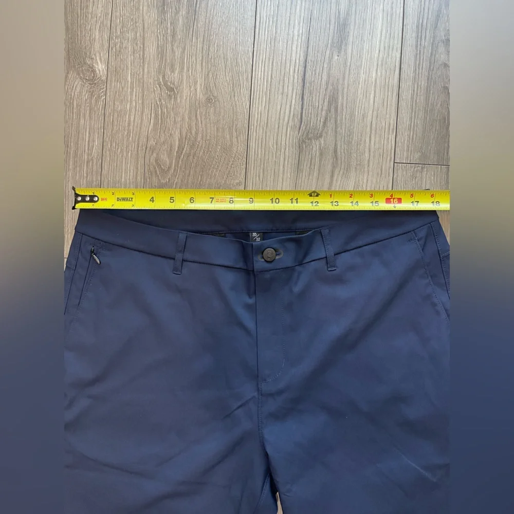 Men's‎ Public Rec Pants 35x32 Navy Blue Dealmaker Chino+ Performance Stretch
